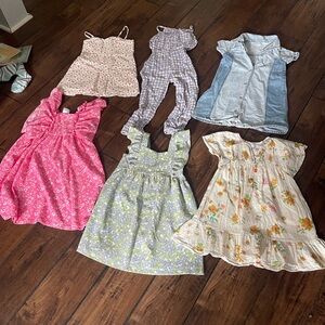 Zara GIRLs 5-6 LOT dresses